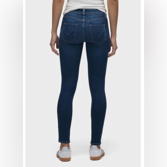 Hudson Women’s 26 Nico Mid-Rise Super Skinny Ankle Jeans in Dark Obsess - EUC! - Picture 3 of 13